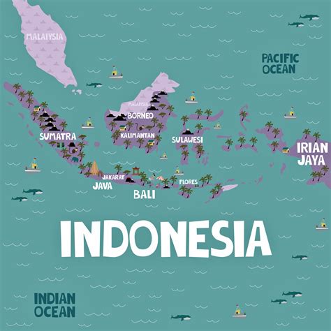 Maps Of Indonesia Detailed Map Of Indonesia In English Tourist Map ...