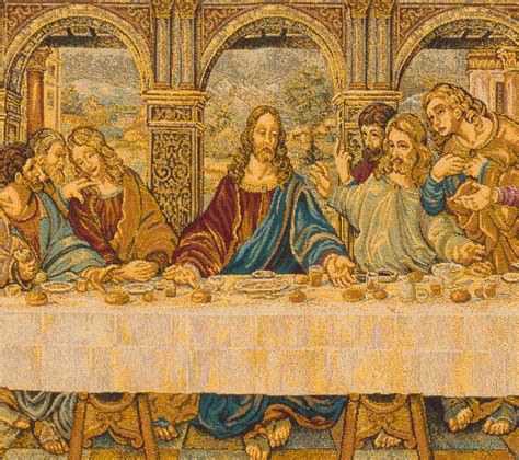 Last Supper Wall Art - Last Supper Tapestry Wall Hanging - Da Vinci ...