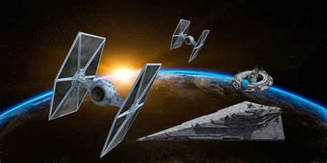 Download TIE Fighter Sci Fi Star Wars HD Wallpaper by AlexMirnyy1983