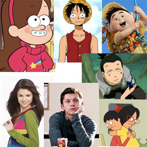 All these characters have adhd according to my head cannon : r/adhdmeme