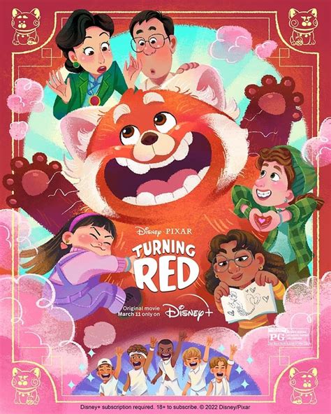 Turning Red poster : r/DisneyPlus