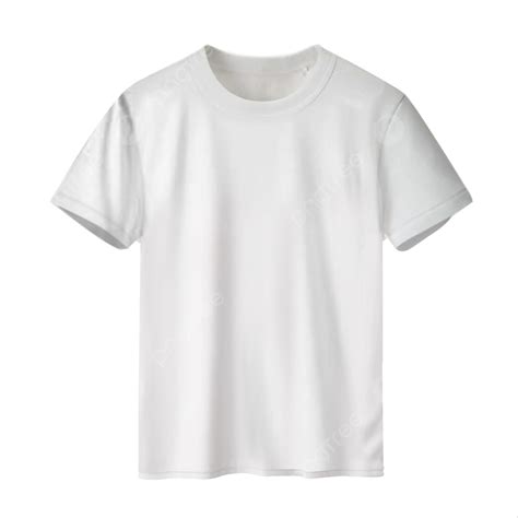 Realistic White T Shirt Vector For Mockup, Realistic T Shirt Mockup ...