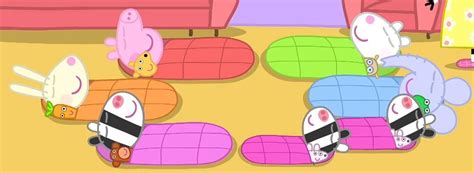 Peppa and Friends Sleeping in Their Sleeping Bags by Austistc101 on ...