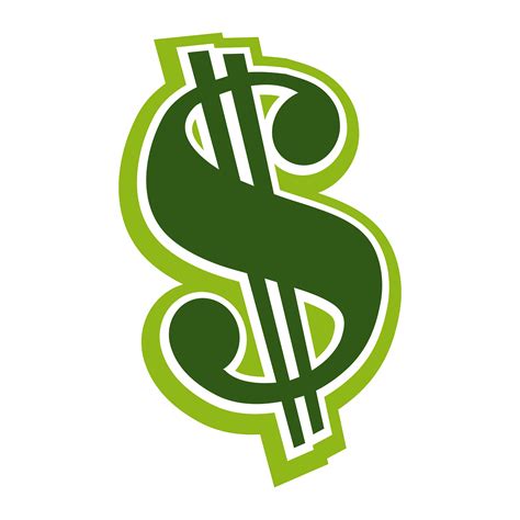 Dollar sign green vector 546048 Vector Art at Vecteezy