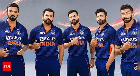 Team India New Jersey: BCCI unveils Team India's new jersey ahead of ...