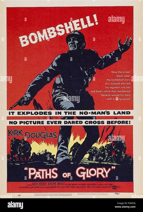 Paths of Glory - Movie Poster Stock Photo - Alamy