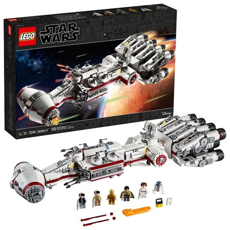 LEGO Star Wars Tantive IV 75244 Toy Star Ship Building Kit (1768 Pieces ...