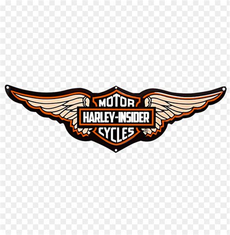 Transparent PNG Image Of Harley Davidson Wings Logo - Image ID 68235 ...