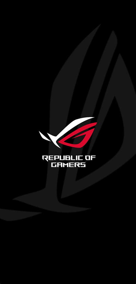 ROG Logo, asus, black, rog, HD phone wallpaper | Peakpx