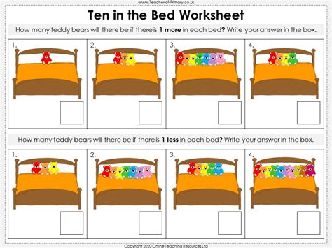 Ten in the Bed - EYFS | Teaching Resources