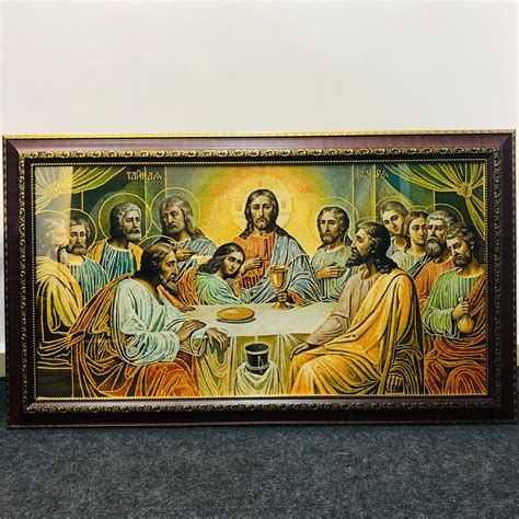 The Last Supper Large Wall Hanging - Etsy