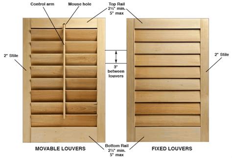 Window Shutter Plans