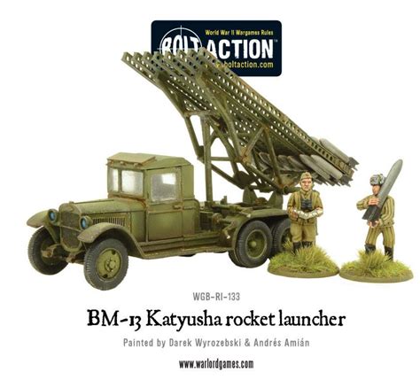 BM-13 Katyusha rocket launcher – Warlord Games Ltd