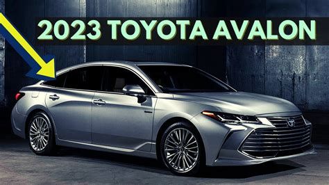 First Look 2023 Toyota Avalon - Redesign Launch Key Specs Detailed ...