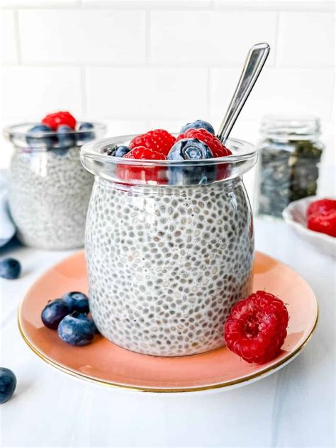 Oat Milk Chia Pudding (3 ingredients!) - Through The Fibro Fog