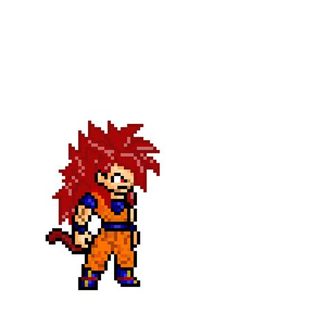 Editing Goku ssj3 god kamehameha - Free online pixel art drawing tool ...