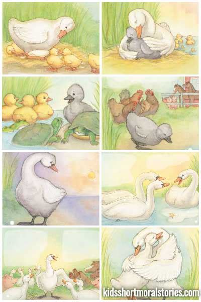 The Ugly Duckling Story With Moral – Kids Short Moral Stories