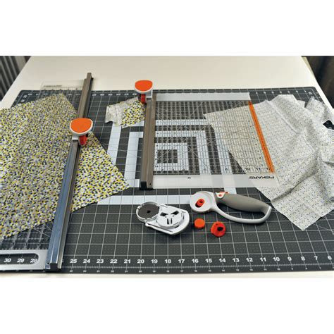 Fiskars Rotary Cutter & Ruler Combo 12" x 12" | Quilting Tools – My ...