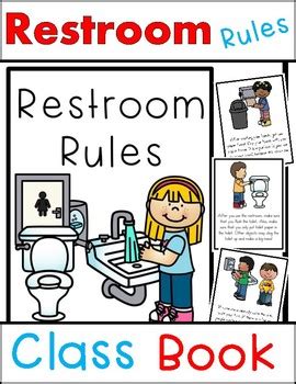 Restroom Rules Class Book (Beginning of School Bathroom Rules) | TpT