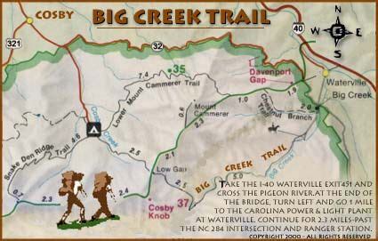 Great smoky mountains hiking map | mountainnational