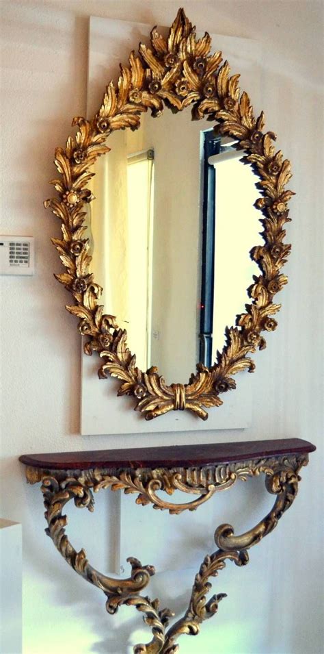 25 Ideas of Gold Table Mirrors