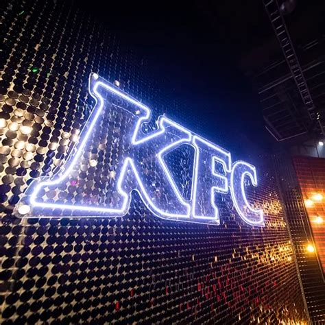 KFC shimmerwall neon logo - Carousel Lights