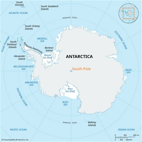 South Pole Station Map