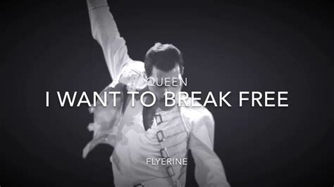 Queen//I want to break free [Lyrics] - YouTube