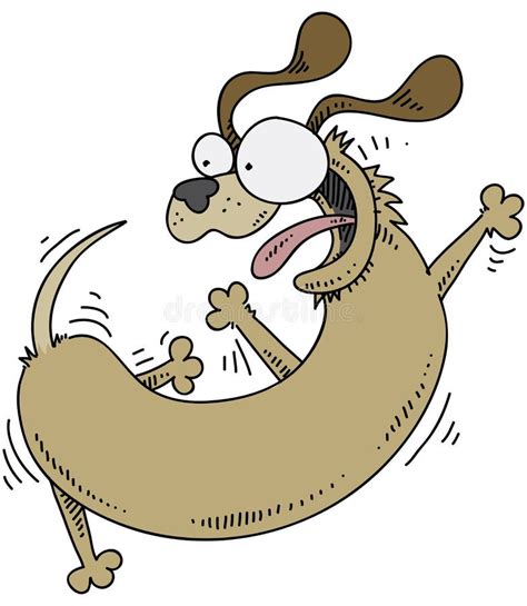 Cartoon Dog Chasing Tail Stock Illustrations – 88 Cartoon Dog Chasing ...