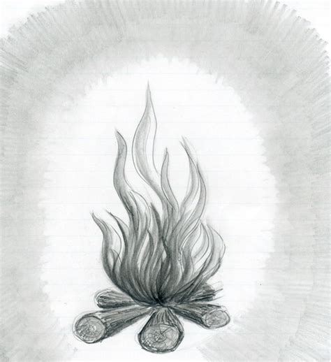 How To Draw Fire With Pencil - Economicsprogress5