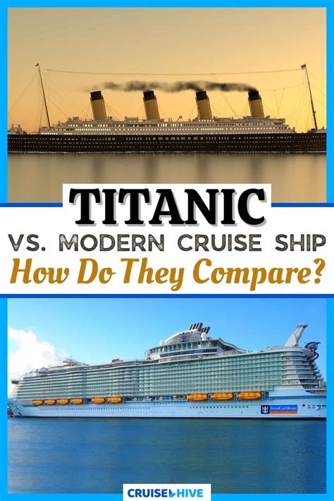 Total 69+ imagen titanic vs cruise ship - fr.thptnganamst.edu.vn