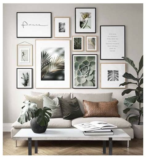 HOW TO HANG A GALLERY WALL IN A COUPLE SIMPLE STEPS | Schöne wohnzimmer ...