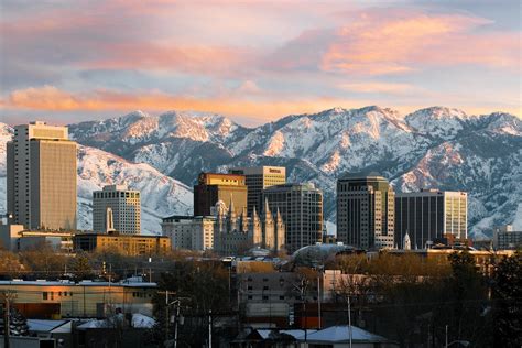 Salt Lake City Utah USA | Winter scene of Salt Lake City Uta… | Flickr