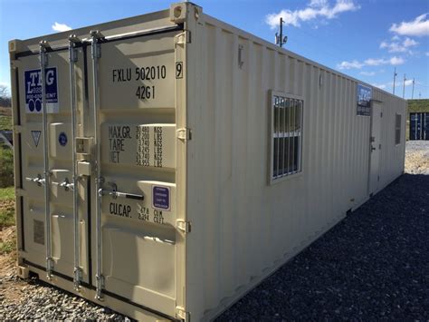 Portable Storage Containers + Ground Level Offices | TEG Lease