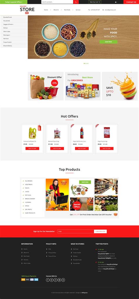 Grocery Store | Grocery Website Template - W3layouts