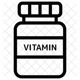 Vitamins Icon - Download in Line Style