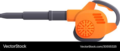 Leaf blower icon cartoon style Royalty Free Vector Image