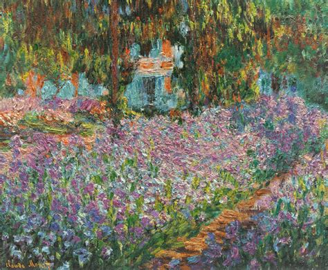 Irises in Monet's Garden, 1900 - Claude Monet - WikiArt.org