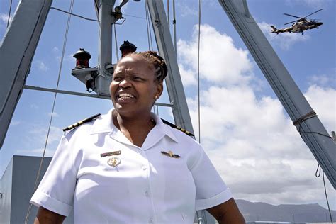 South African Navy Commander Makes History - Africa Defense Forum