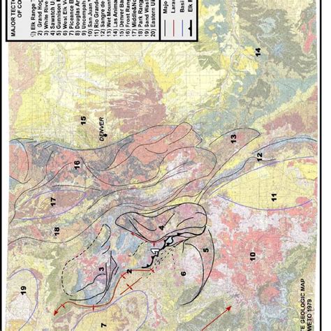 Basin inversion model along listric fault (Mitra, 1994), showing an ...