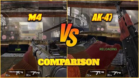 *NEW* M4 vs AK-47 ARs COMPARISON / Call of Duty Mobile India 2020 - YouTube