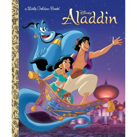 Little Golden Book: Aladdin (Disney Aladdin) (Hardcover) - Walmart.com ...