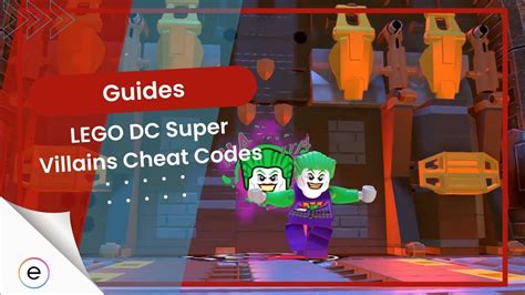 Lego DC Super-Villains Cheat Codes [Characters] - eXputer.com