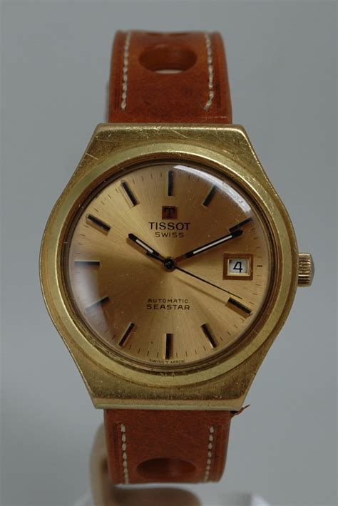 1973 1975 Tissot Seastar Automatic with box and papers - Birth Year Watches