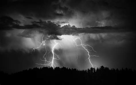 lightning, Storm, Rain, Clouds, Sky, Nature, Thunderstorm Wallpapers HD ...