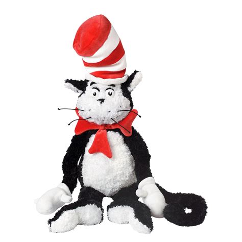 Manhattan Toy Dr. Seuss The Cat in the Hat 27" Soft Plush Toy - Walmart.com