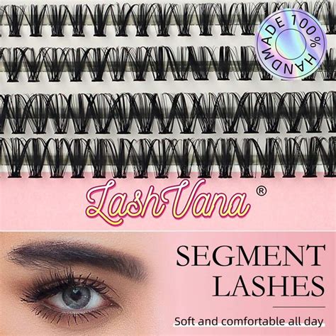 Lash Clusters DIY Eyelash 240 Cluster Lashes D Curl LASH Mega Volume ...