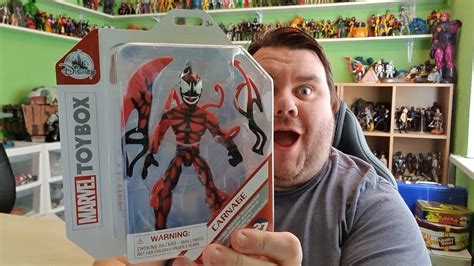 Marvel Toybox CARNAGE Disney Infinity Inspired Action Figure Review ...