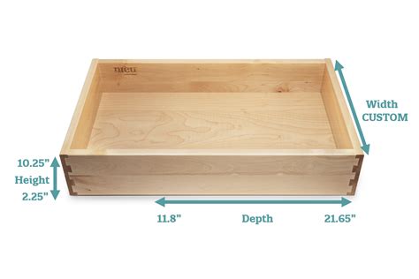 How to Measure for Replacement Kitchen Drawer Boxes | Nieu Cabinet Doors