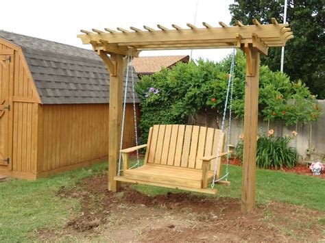 10+ Pergola Swing Set Plans